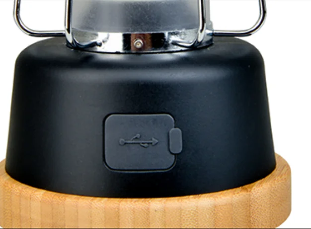 New Arrival Portable Outdoor LED  Camping Tent Lantern Popular Garden Hemp Rope Lantern