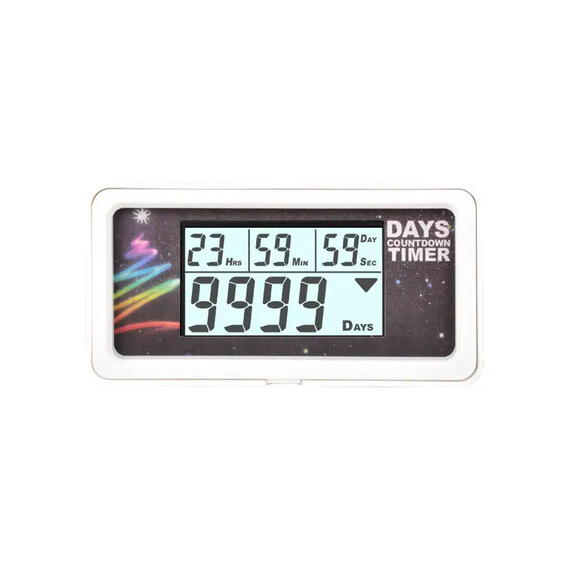 Customized Digital Countdown Days Timer 999 Days Count Down Timer For Vacation Retirement Wedding Lab Kitchen