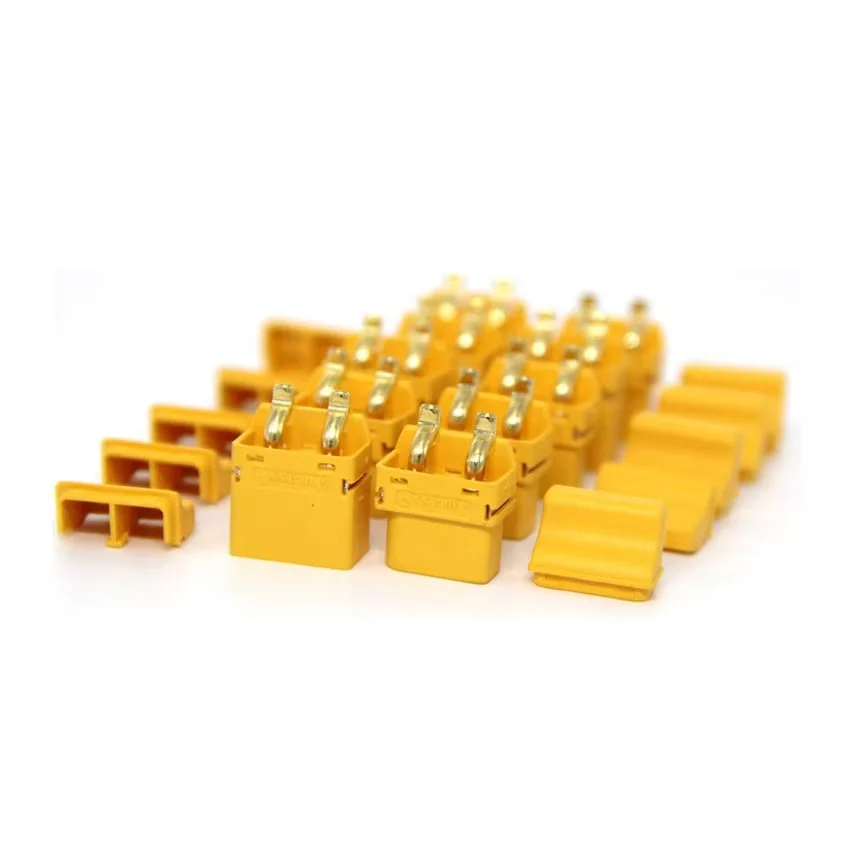 Original Amass Xt60pt Xt60pt-m Xt60pt-f Horizontal Connector Xt60 Pcb Surface Mount Smt Smd Connector