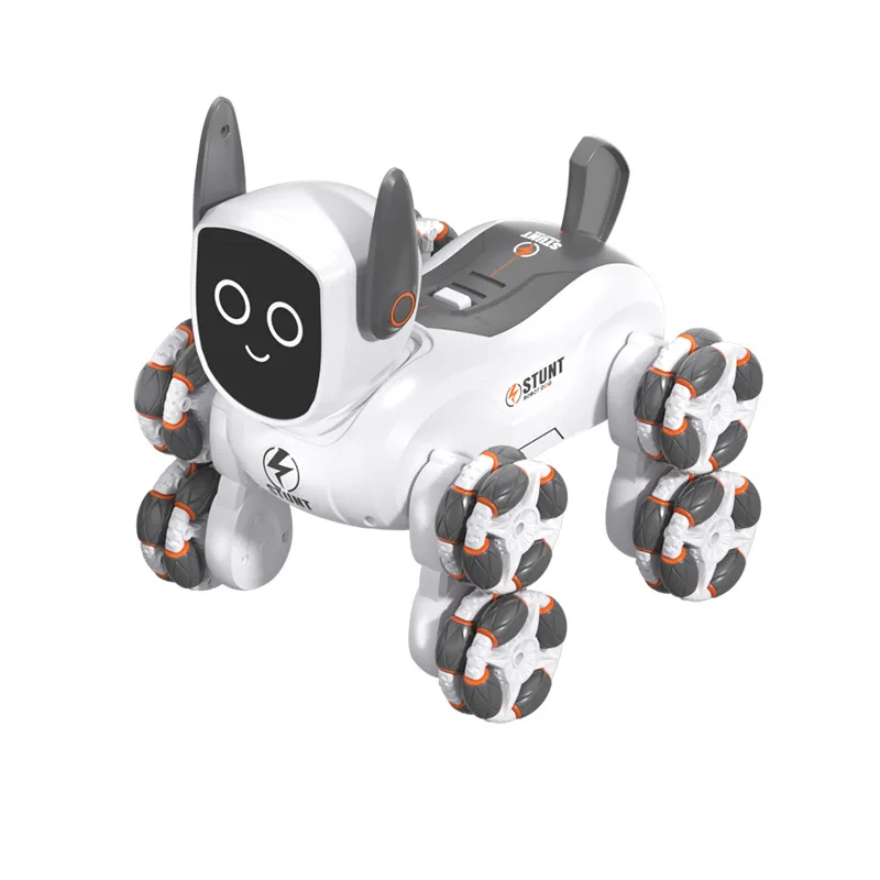 Rc Stunt Robot Dog Perro Inteligente Walking Dancing Remote Control Robot Pet Ai Programming Smart Rc Robot Toys