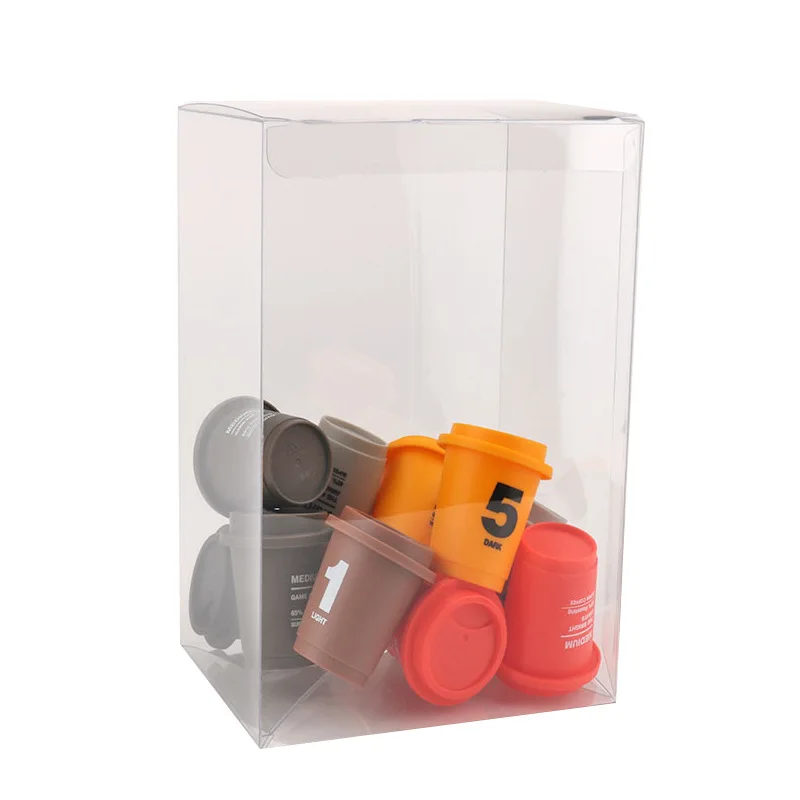 Супер Прозрачная ПВХ ПЭТ упаковочная коробка с защитной пленкой Быстрая доставка дизайн прозрачная игрушка пластиковая коробка