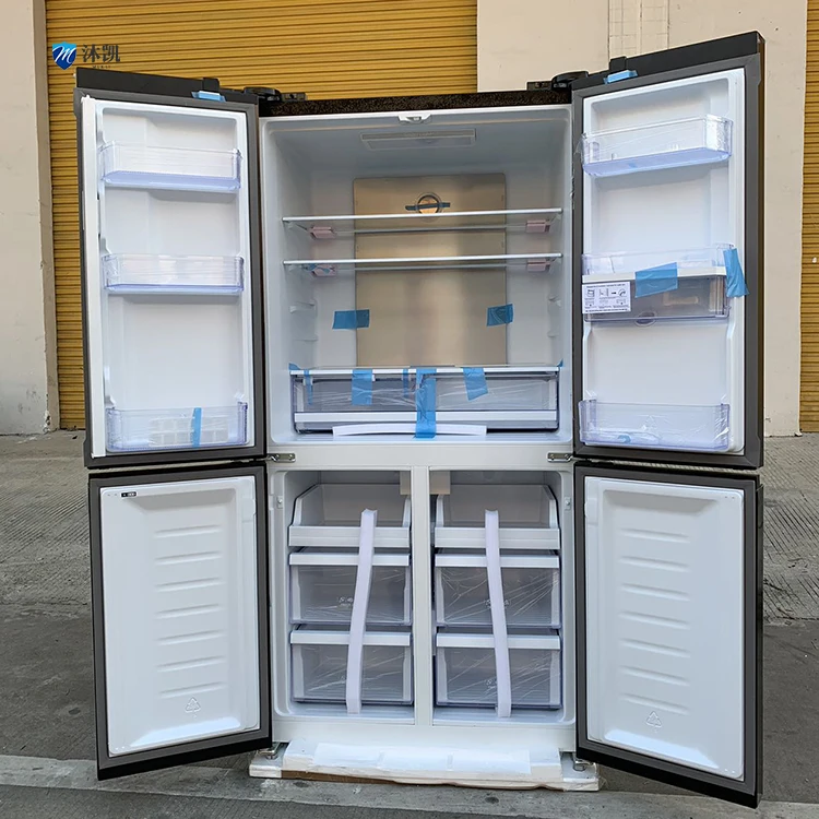 Kitchen Appliance 640L Fridges 4 Door Refrigerator And Freezers Home Side By Side Refrigerators With Water Dispenser