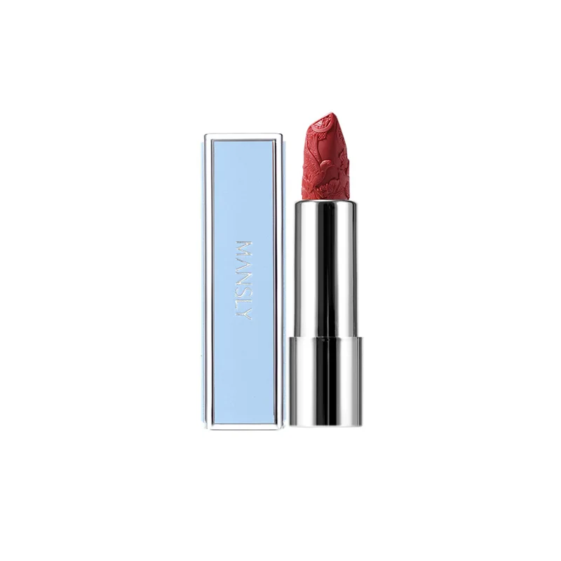 Mansly Light Matte Beauty Makeup Gift Box Charm of 6 Colors Velvet Lipstick Matte Gift Set