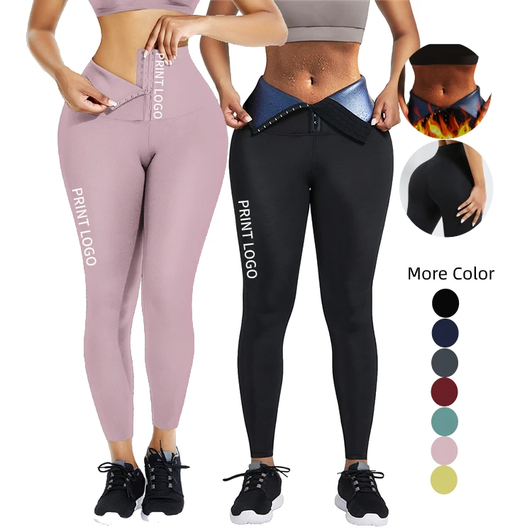 
New Fashion Fat Burning Leggings Shapewear Body Shaper Active Wear High Waist Leggings 