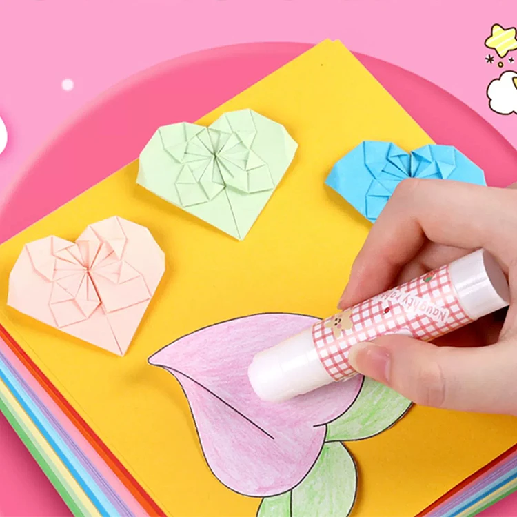 PVA bulk solid adhesive with Cute cartoon outer packaging use for School Supplies