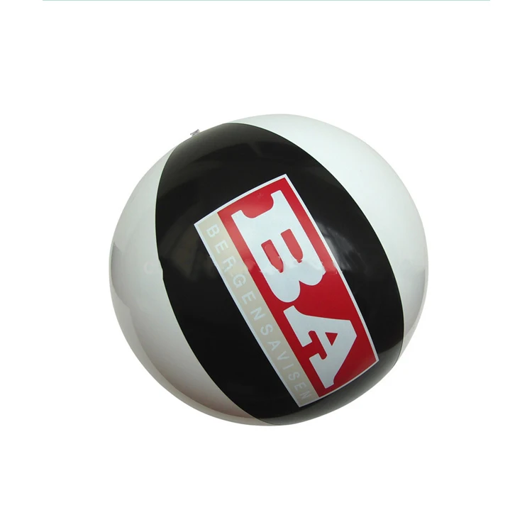 
Design Fashion Eco-Friendly Plastic 25-45cm Diameter Inflatable Toy Beach Ball 