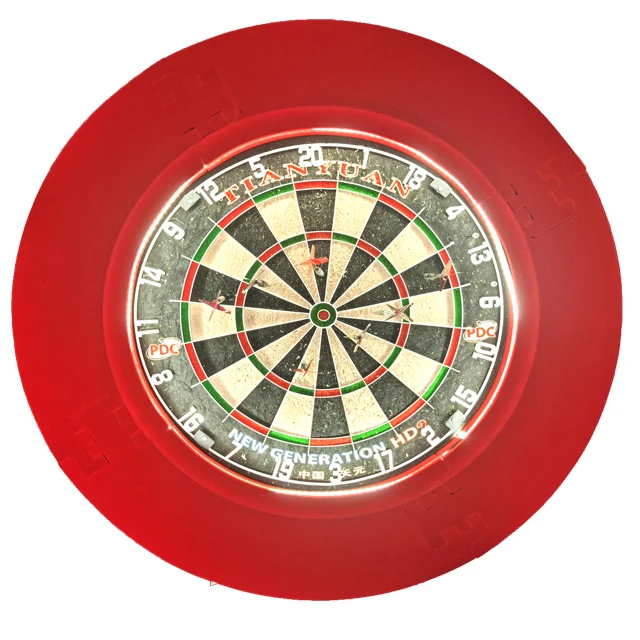 darts factory direct-sales 18-inch LED EVA dart board surround professional custom darts surround logo