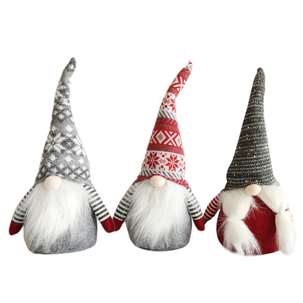 christmas gifts fabric scandinavian tomte gnome santa gift ornament fabric felt xmas gnome holiday decoration