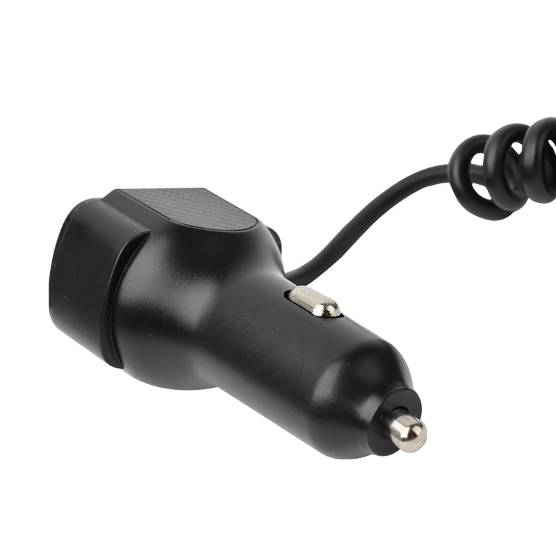 Car Charger Fast Charging PD36/65W Travel Adpater 3 in 1 cable RGB Ambient Light Wired Car Charger MP3 Player USB Port Cargador