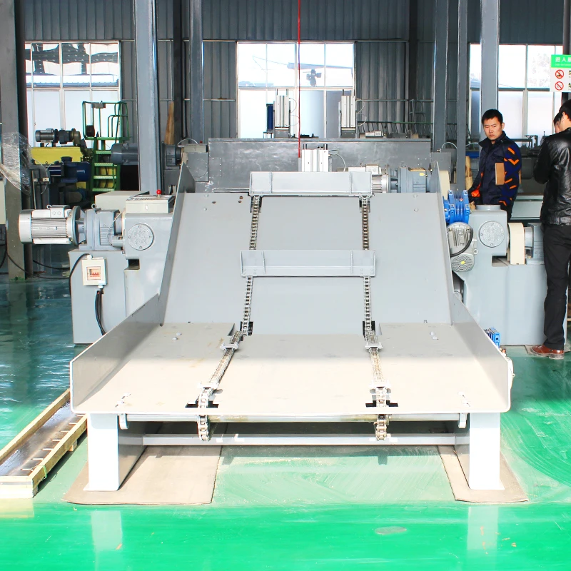Automatic  Wood Debarkers 4Ft Core Veneer Production Line Wood Log Peeling