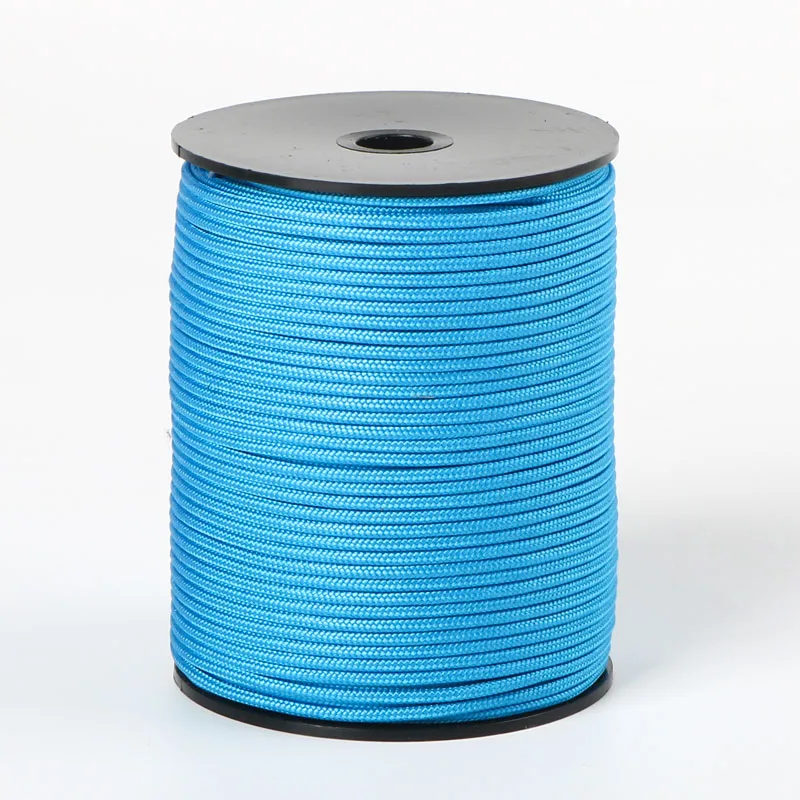 1.5mm1.8mm 2.0mm 2.5mm 3.0mm High Strength UHMWPE Braided Rope Outdoor Tarpaulin Canopy Tent Hammock Tow Rope