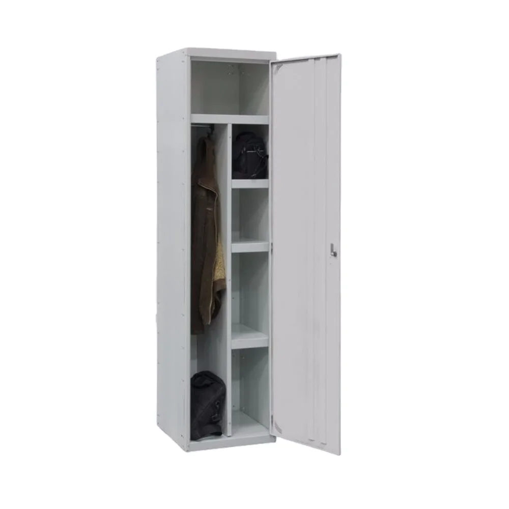 Wall Wardrobe Design Steel Cupboard single 1 door Locker Changing Room metal storage cabinet