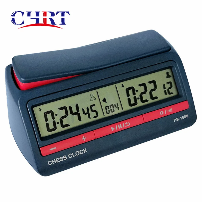 CHRT 42 Kinds Timing Rules Chess Clock Chess Games Digital Timer PS-1688 Digital Chess Clock