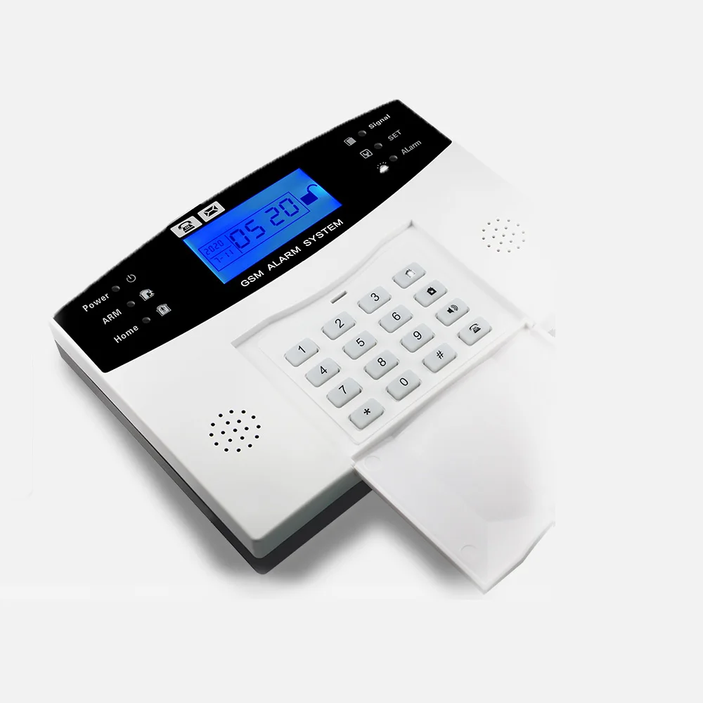 Умная система сигнализации, встроенная перезаряжаемая литиевая батарея, Экологически чистая силиконовая кнопка