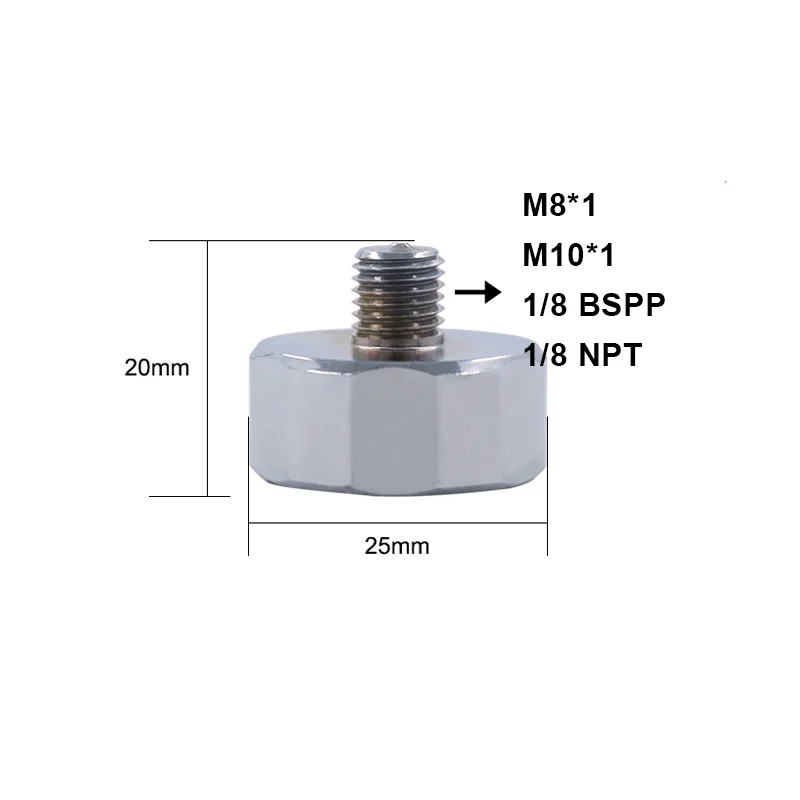 Customized Design 22mm Mini Pressure Gauge High Pressure Gauge Mini Manometer