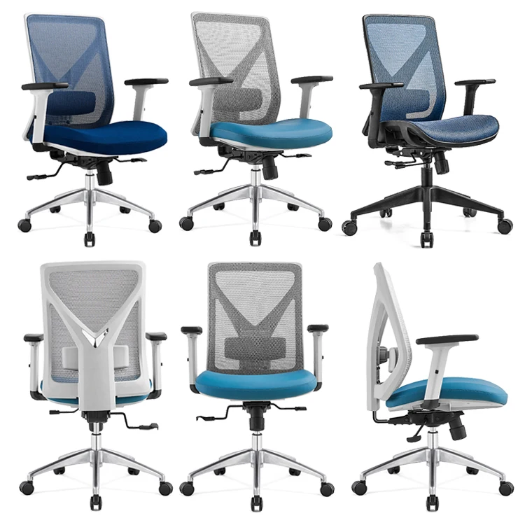silla gamer swivel office chair gaming mesh adjustable ergonomic office training chairs