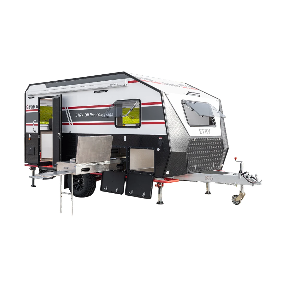 Professional Production European Style rv Trailers caravan Comfortable Camper Outdoor Sport Caravan Trailer For Sale