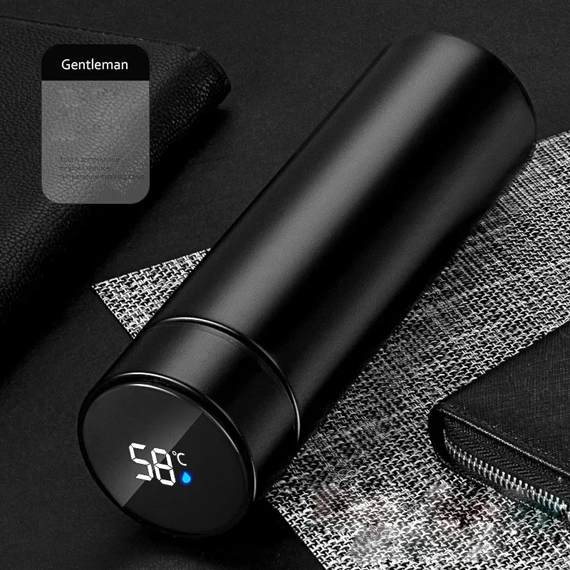 Wholesale LED Temperature Display Thermos Coffee Tea Flask Smart Water Bottle Stainless Steel Vacuum Flask