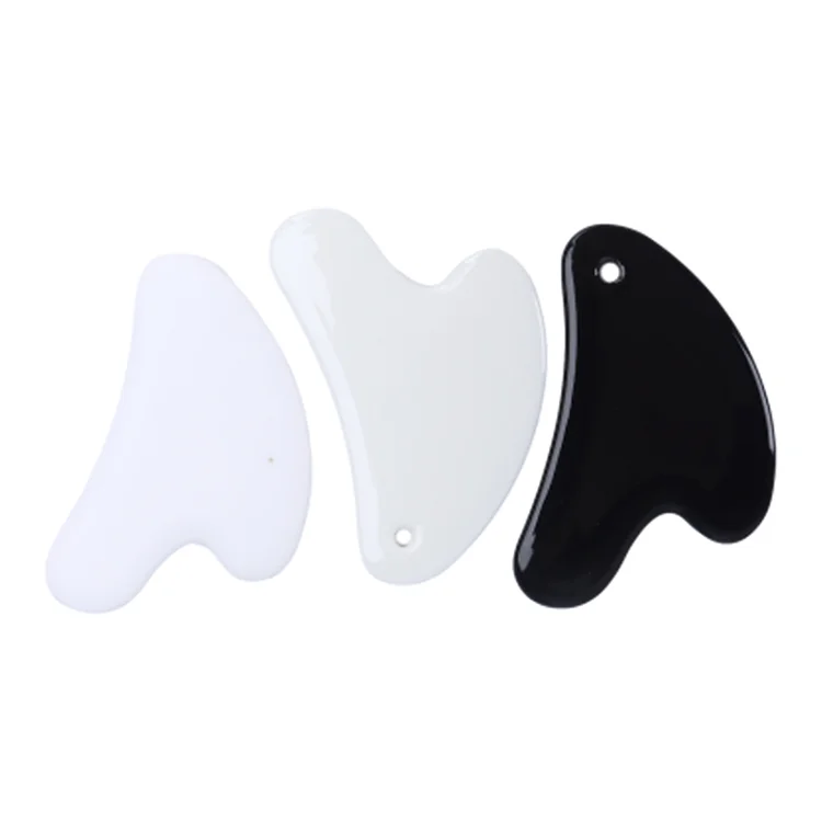 Traditional Chinese Ceramic Microcrystalline Scraping Gua sha Slimming Relief Fatigue Massage Gua sha