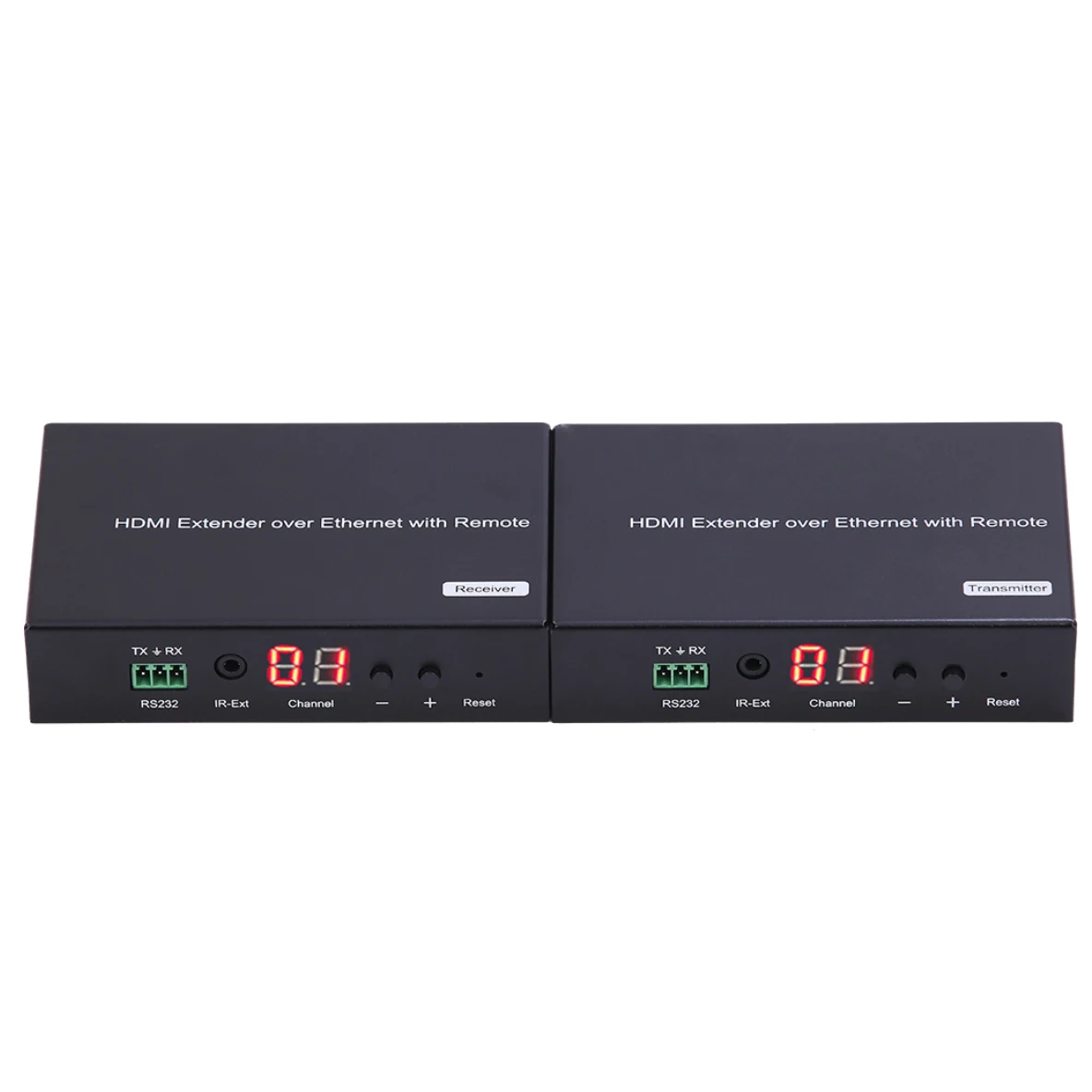 Hot Sale 120m HDMI POE Extender Over IP, Support LPCM Audio Format, Wide-band IR Control