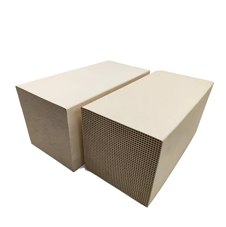 Heat Exchanger Honeycomb Ceramic Dense Cordierite 150*150*150mm