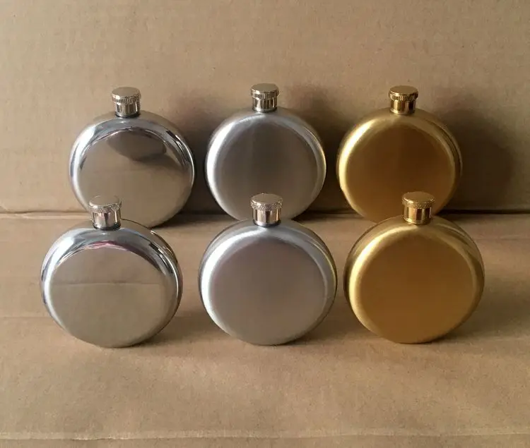 High Quality Classic Style Stainless Steel Liquor Alcohol Flask Wine Bottle Hip Flask