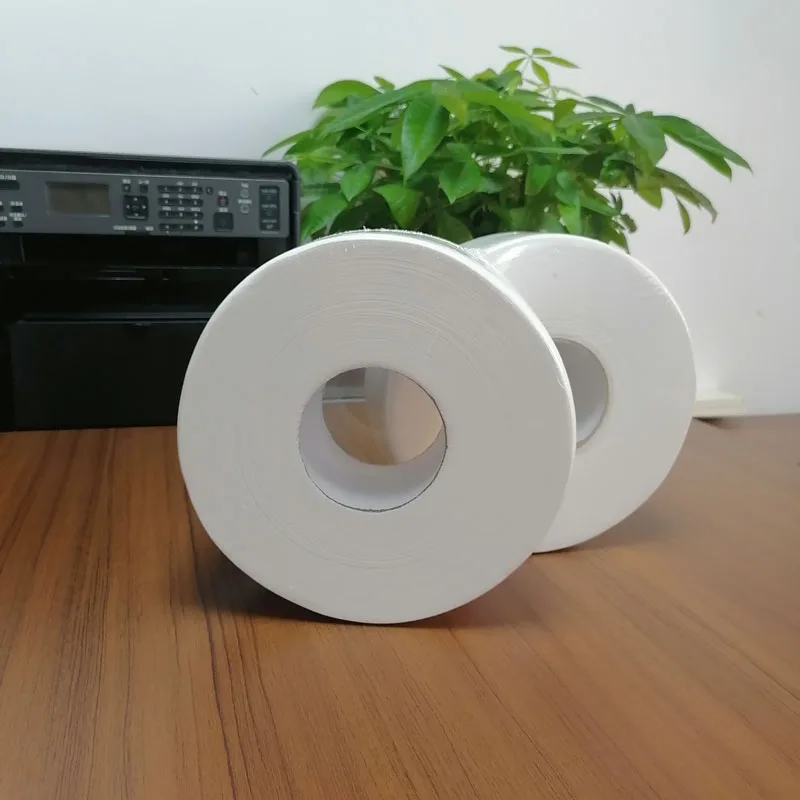 Business jumbo toilet paper virgin wood pulp jumbo roll tissue 2-3 ply 700g toilet paper tissue