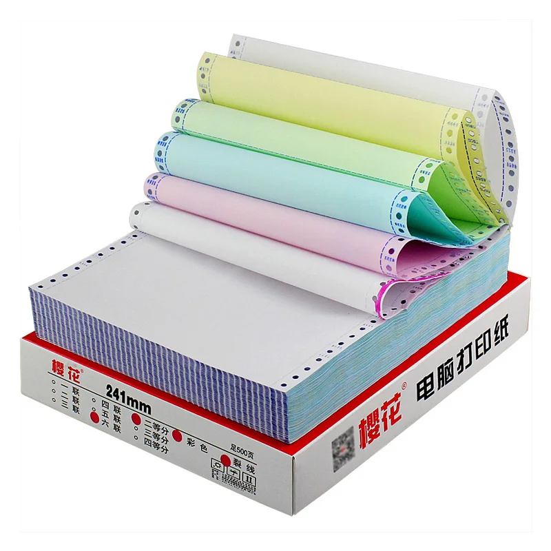 
Carbonless Paper Computer Paper For Continuous Form/Business Form/Invoice Form 