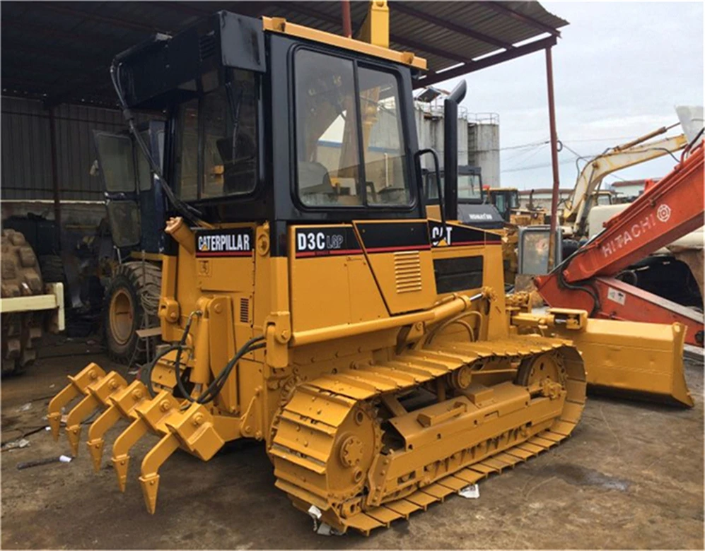 Б/у бульдозер CAT D3C, мини гусеничный бульдозер, гусеничный бульдозер D3C D4C D4H, маленькие бульдозеры