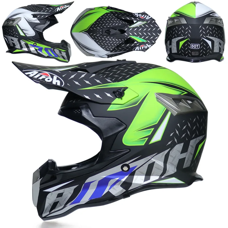 
V3 motorcycle riding carbon fiber cross country Rally Full helmets male racing MX 