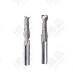 YASEN CNC Milling Cutter Carbide 2 flutes spiral End Mill Cutters for Woodworking