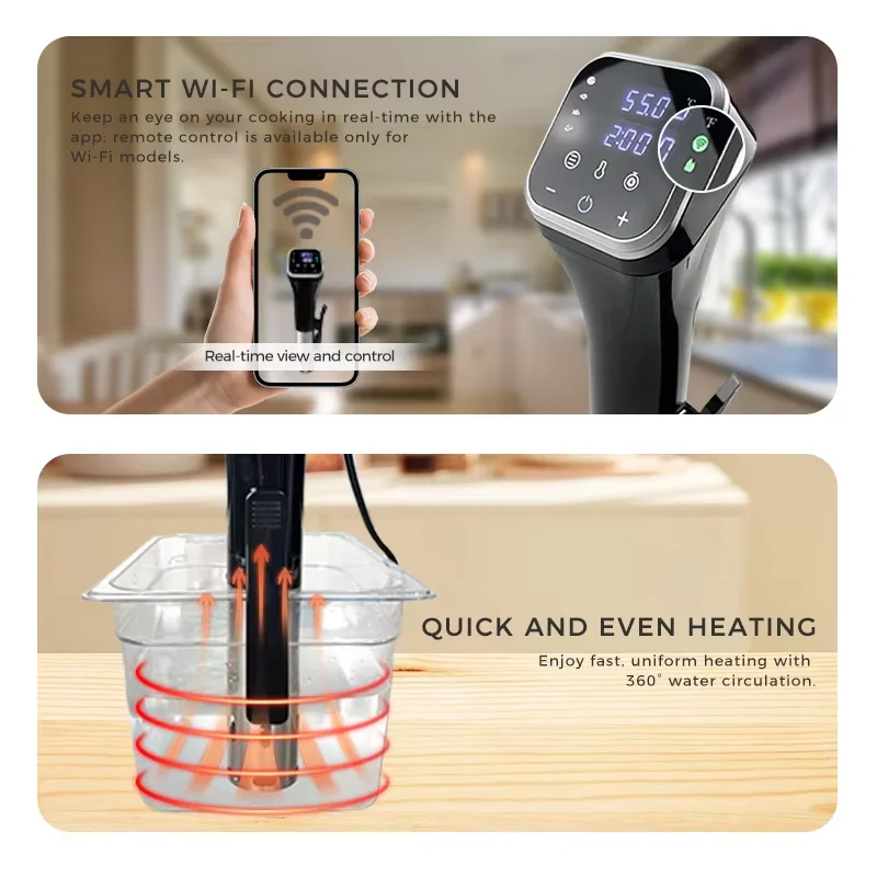 High Performance Sous Vide Machine Fast Easy and Precise Cooking
