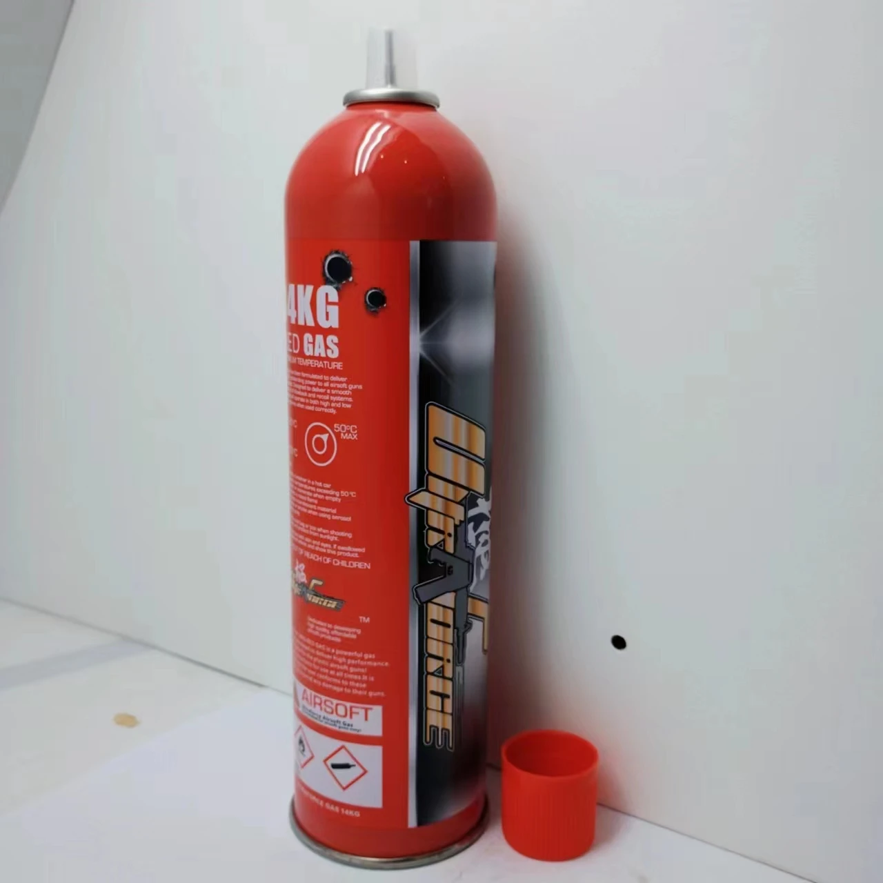 OEM ULTRAFORCE Red gas Airsoft Red Gas Airsoft Gas 600ML