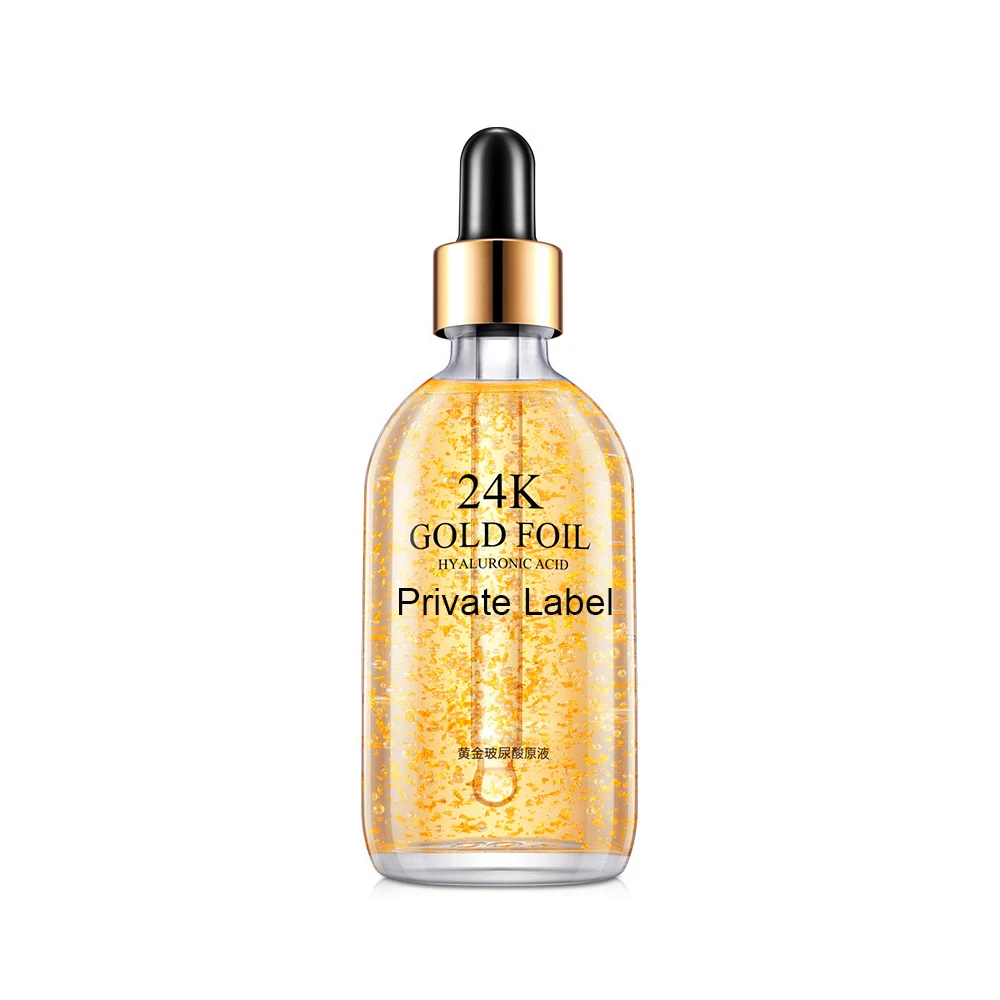 Private Label 24K gold collagen serum foundation for daily makeup