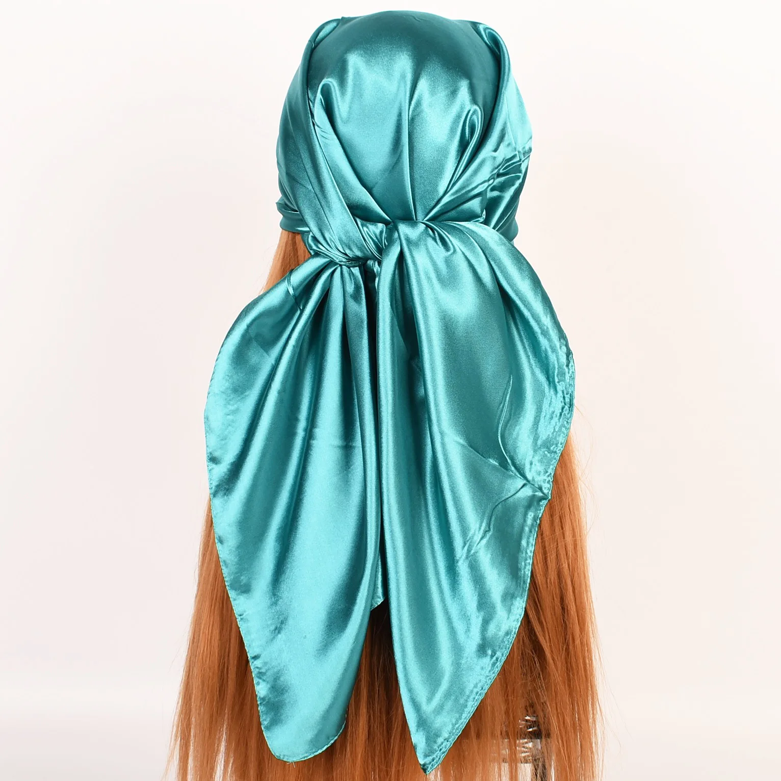 foulard en soie scarves square hijabs seda turban Summer satin scarfs veils designer stylish for women