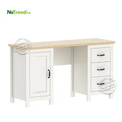 white wooden office desk furniture modern computer desks with drawers for sale