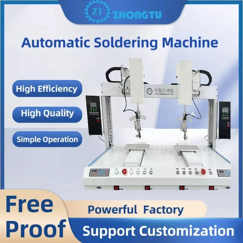 Solder Robot For Sales Tin Lead Free Pot Welding Wire Smd High Quality Automatic Solder Machine for PCB