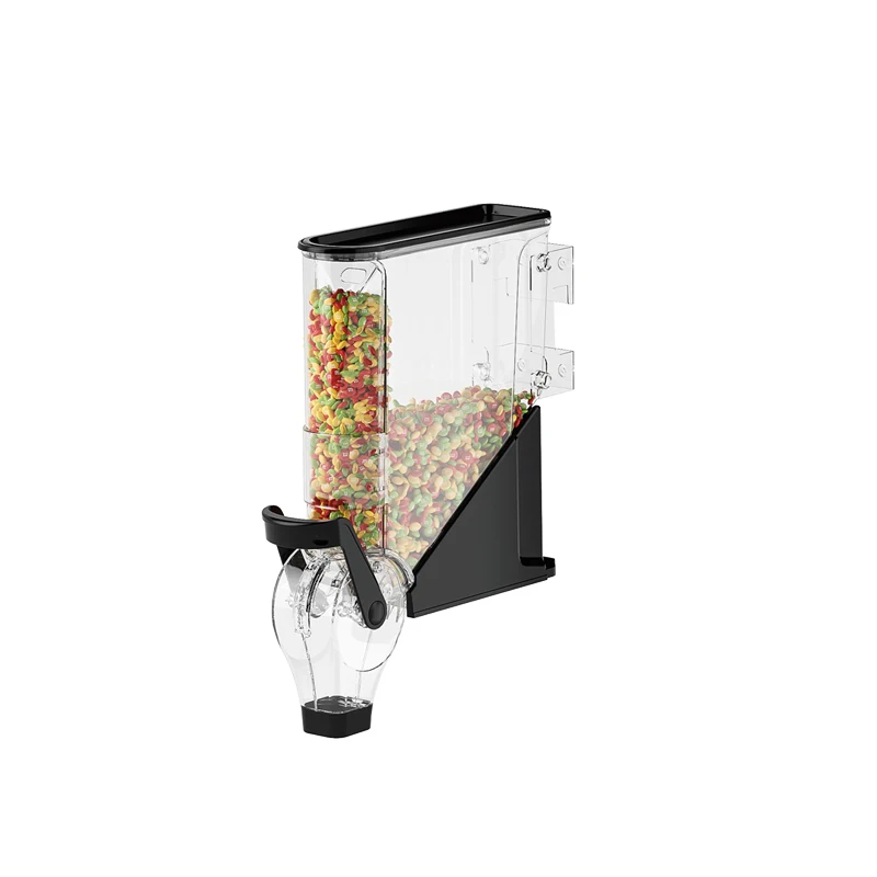 supermarket display plastic gravity bin dispensadores de granos grain dispenser for bulk foods