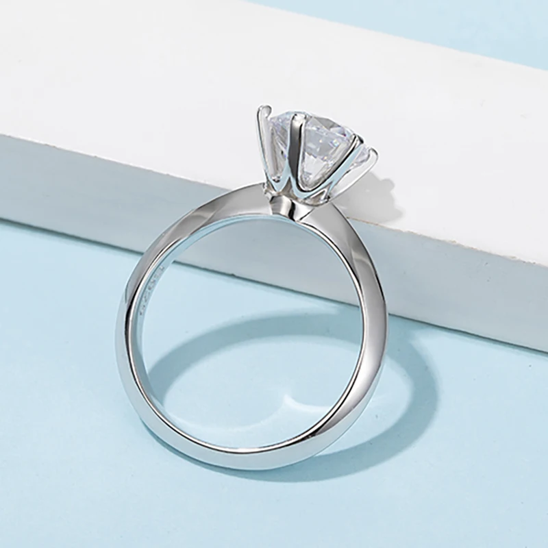 Fantasy series moissanite  925 sterling  silver ring
