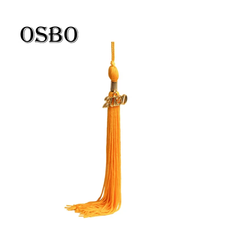 Wholesale cheap  rayon academic  white  graduation cap  tassel for school 2023