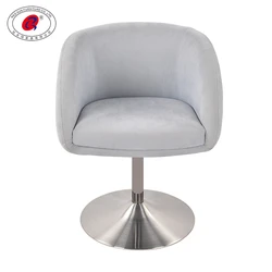 Modern Metal Restaurant Adjustable White Barstool Bar Stool High Chair With Footrest