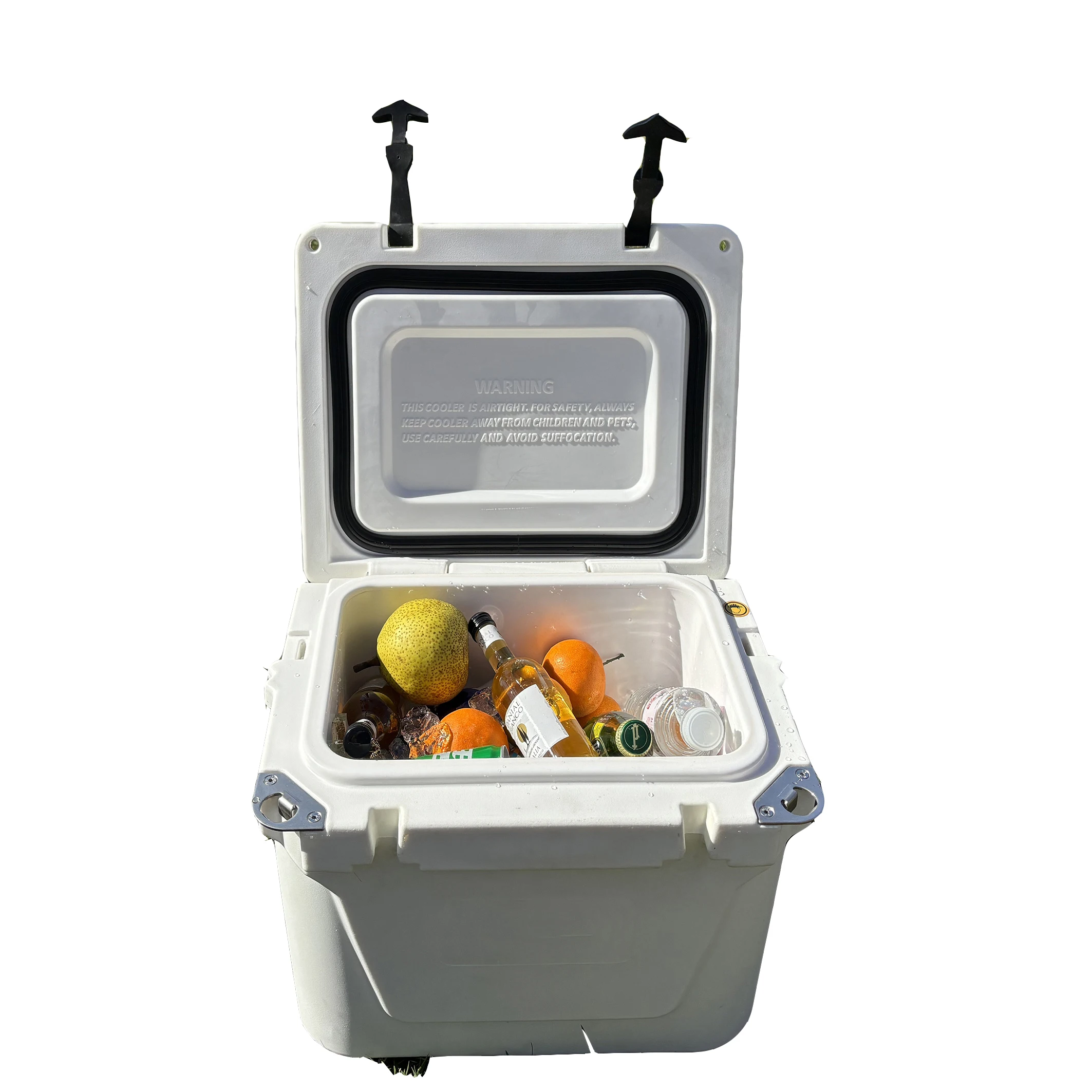 Best-selling classic white color 20QT   Cooler Box for solo camping fishing and hiking ice cooler box