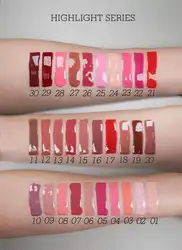 Matte Lip Gloss 2022 Selling Cosmetics Waterproof Long Lasting Private Label Lip Gloss