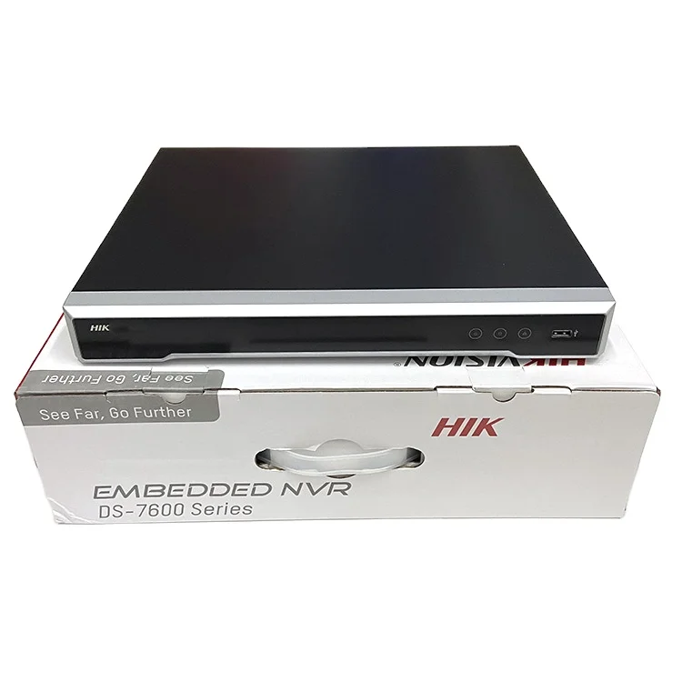 2SATA 8TB H.265 Network Video Recorder DS-7616NI-Q2 Hikvsion 16-ch 4K 8MP 5MP 4MP 2MP NVR