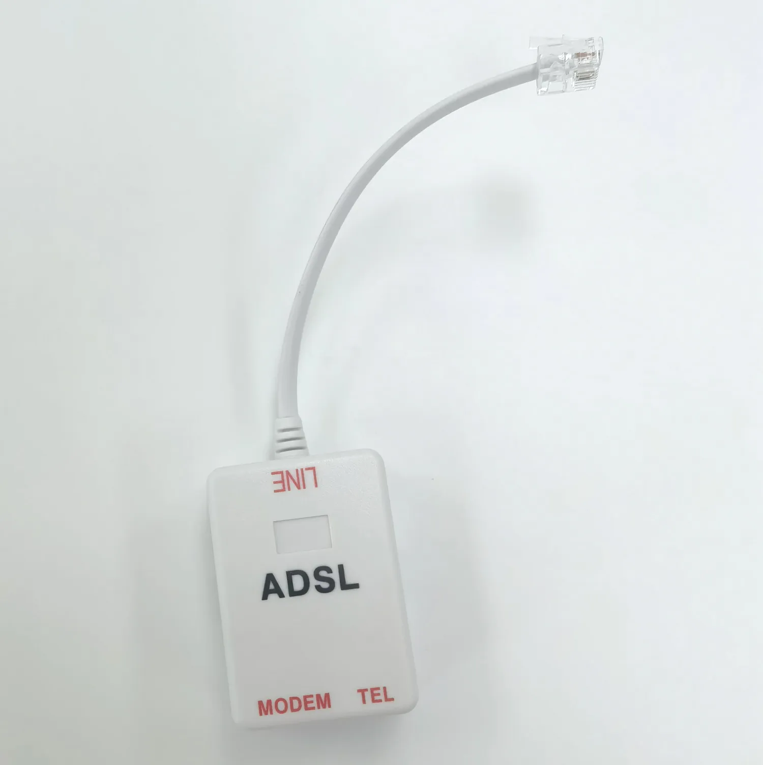 Factory fast delivery ADSL Splitter 1x2 dual ports Hot sell Model RJ11 Telephone Modem telecommunications filters FX-468DA-F3