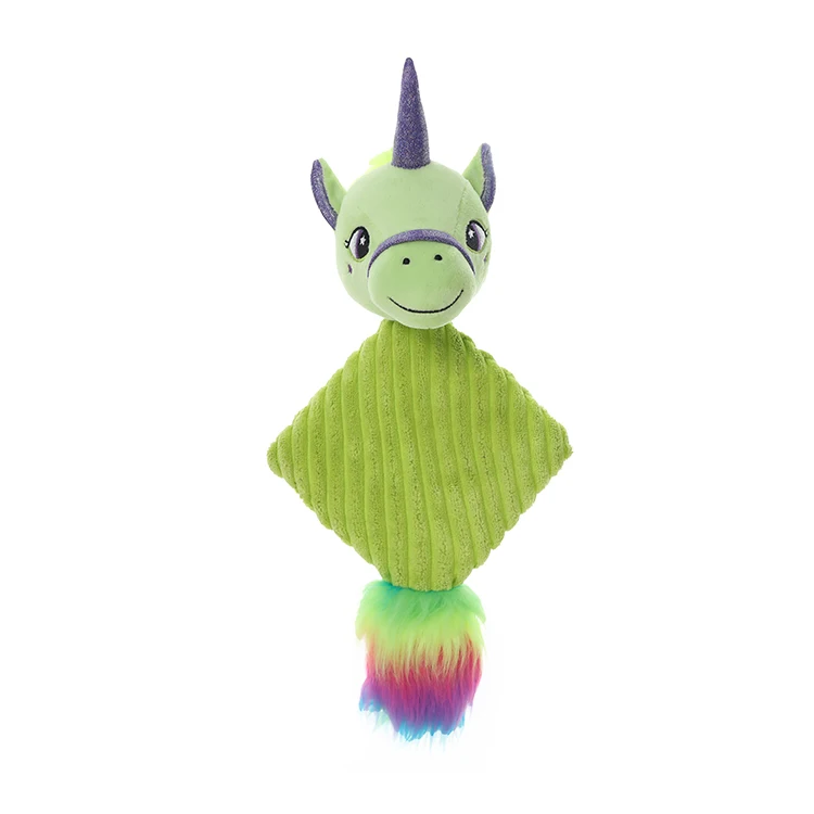 Hot Selling Pet Plush Toy Unicorn Cartoon Diamond Dog Toy