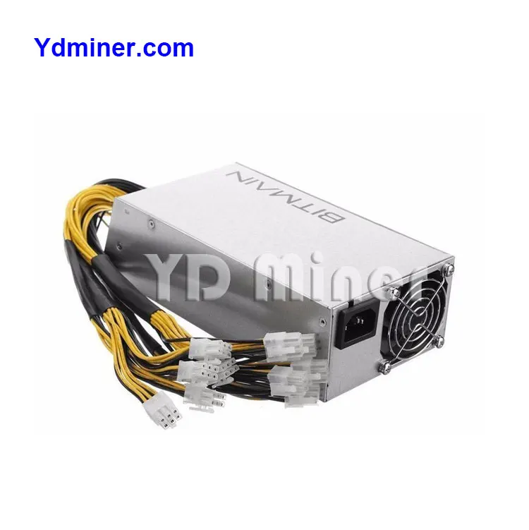 Оригинальный Bitmain Antminer источник питания Antminer используется APW3 + 1600 Вт apw3