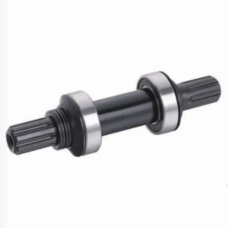 Stock ready BMX bottom bracket and axle with 8T spindle axle