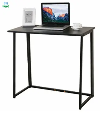 Home Office Wooden Book Studio Writing Table Computer Desk With Shelf Bookshelf
