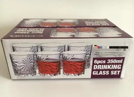 wine glass bottle whiskey glass bottle with cork stopper with cups